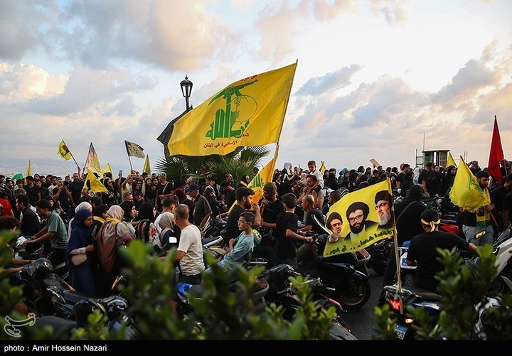 اجتماع حزب الله در اولین سالگرد سیدمقاومت