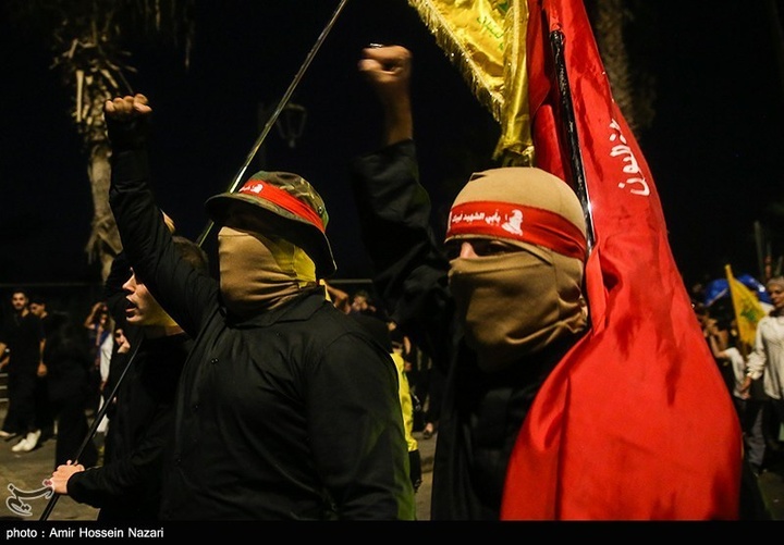 اجتماع حزب الله در اولین سالگرد سیدمقاومت