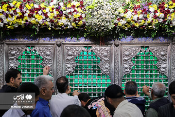 مراسم شب میلاد حضرت عبدالعظیم حسنی علیه السلام