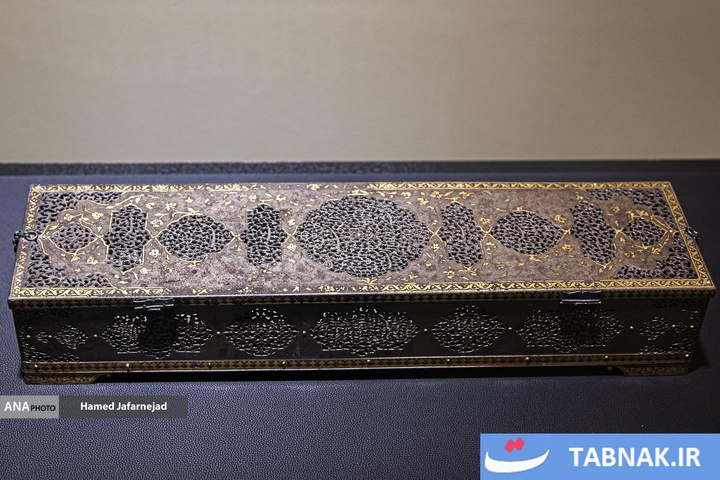 گنجینه حرم مطهر رضوی در موزه ملی ملک در تهران