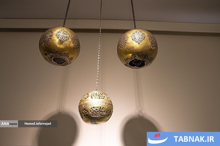 گنجینه حرم مطهر رضوی در موزه ملی ملک در تهران