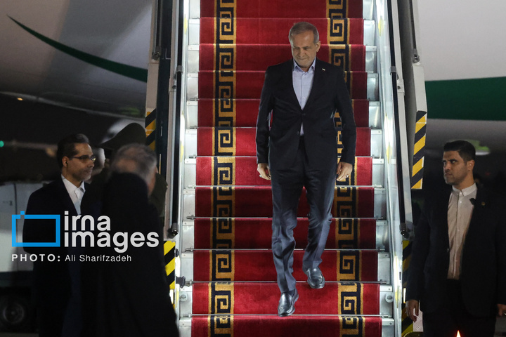 بازگشت رئیس جمهور از نیویورک