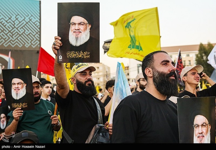 مراسم اولین سالگرد شهادت سید حسن نصرالله