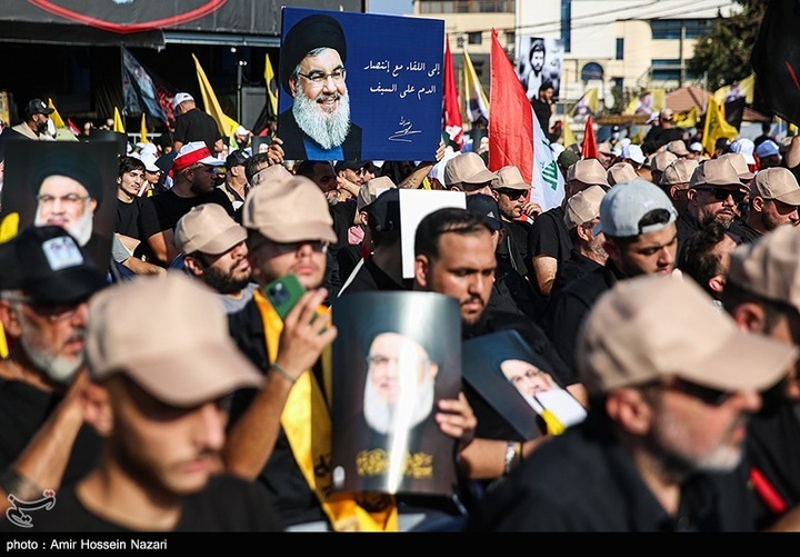 مراسم اولین سالگرد شهادت سید حسن نصرالله