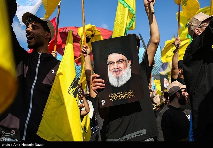 مراسم اولین سالگرد شهادت سید حسن نصرالله