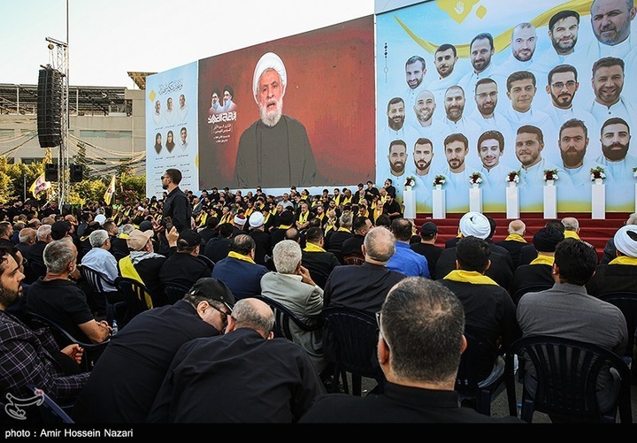 مراسم اولین سالگرد شهادت سید حسن نصرالله
