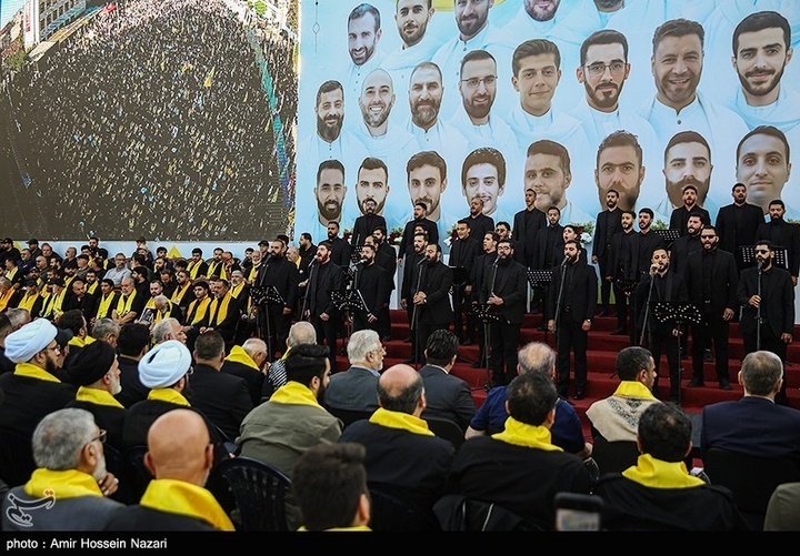 مراسم اولین سالگرد شهادت سید حسن نصرالله