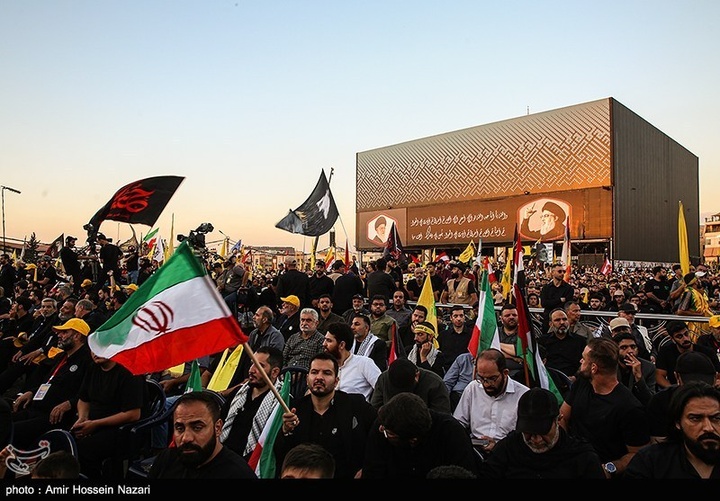 مراسم اولین سالگرد شهادت سید حسن نصرالله