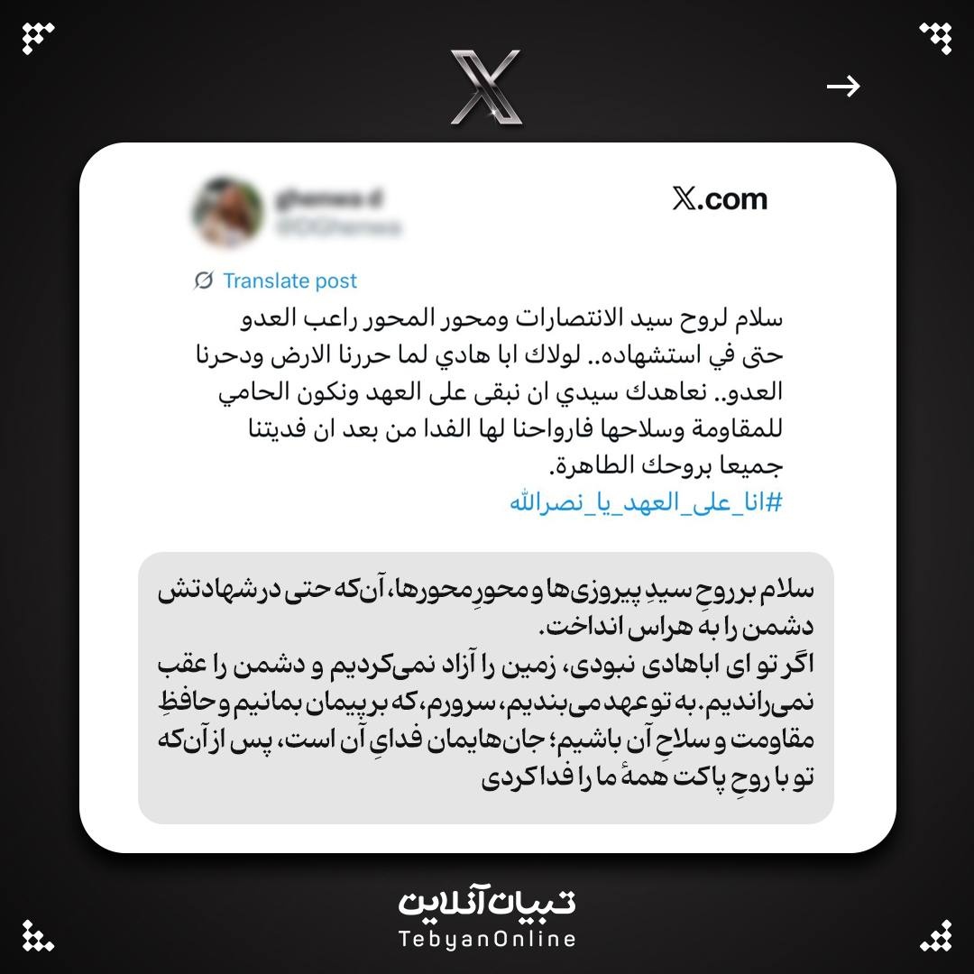 عهد دوباره با سید مقاومت