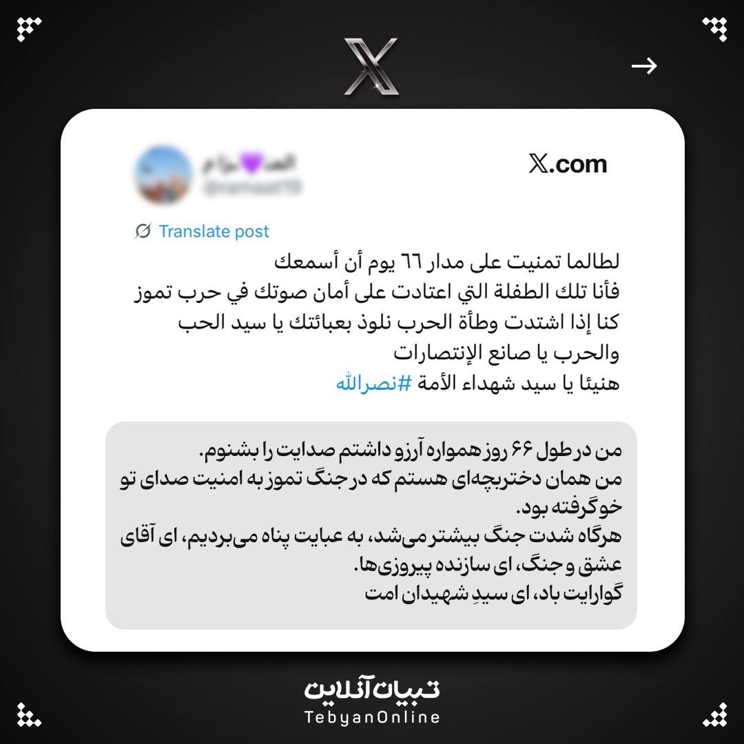 عهد دوباره با سید مقاومت