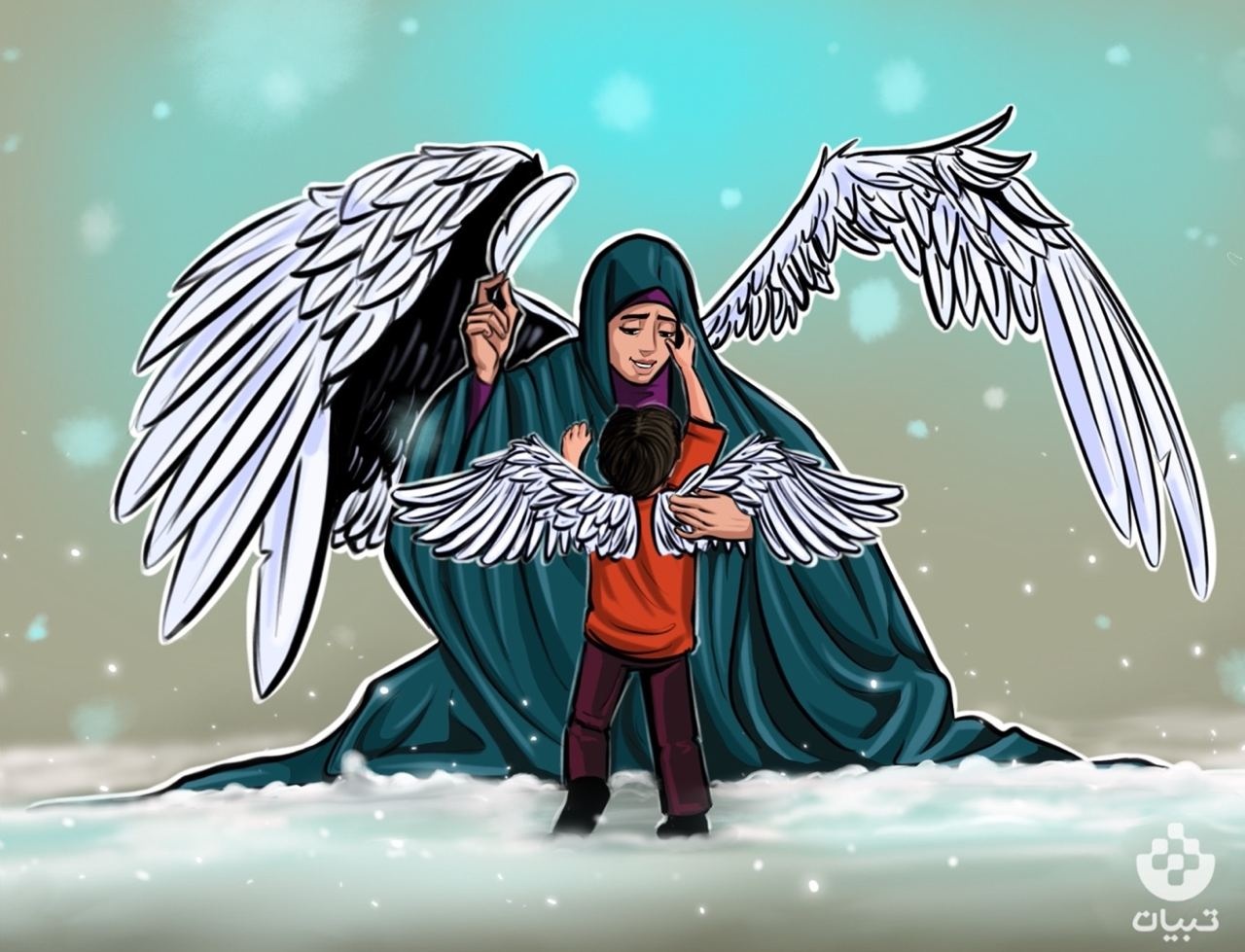 دست تو پرواز هدیه می‌دهد