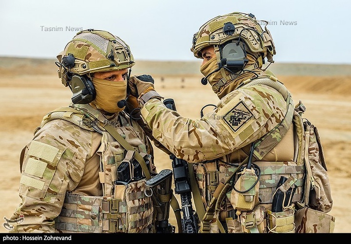 تمرینات تاکتیکی فاتحین با تجهیزات جدید