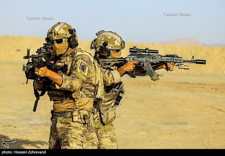 تمرینات تاکتیکی فاتحین با تجهیزات جدید