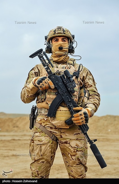 تمرینات تاکتیکی فاتحین با تجهیزات جدید