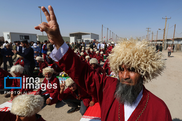 بازگشت پیکر ۴۶ شهید از مرز شلمچه به میهن