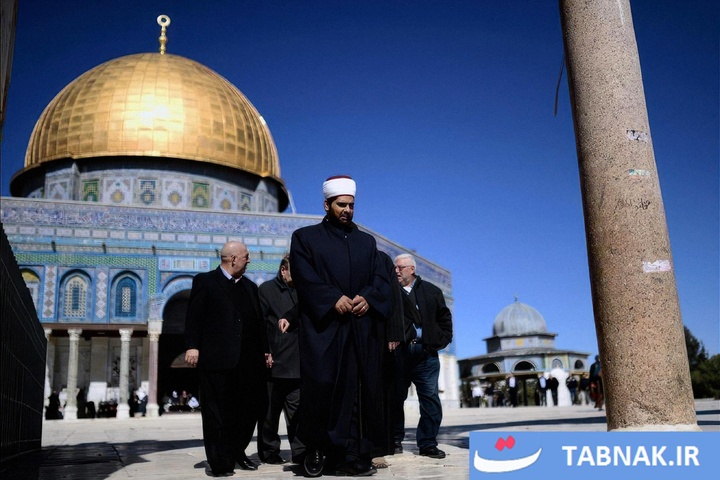 نخستین نماز جمعه پس از آتش‌بس در مسجدالاقصی