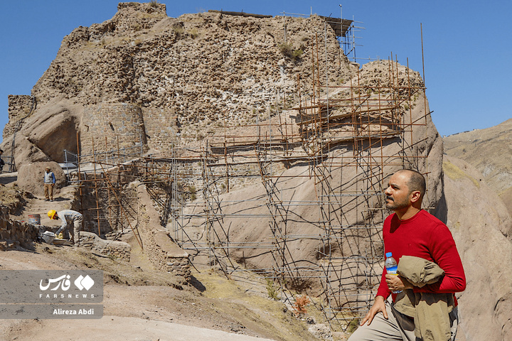 بازدید نماینده یونسکو از قلعه الموت