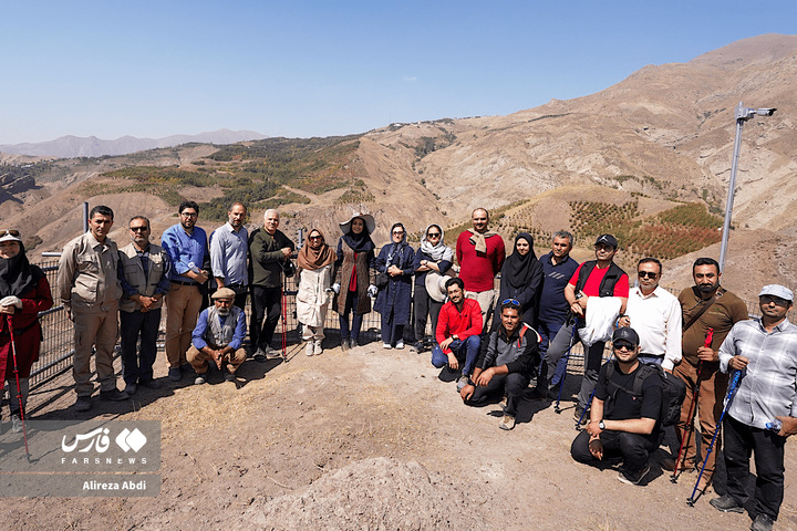 بازدید نماینده یونسکو از قلعه الموت