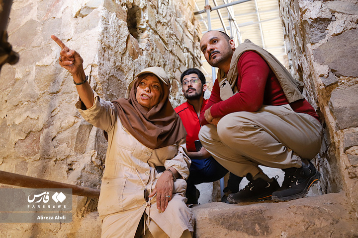 بازدید نماینده یونسکو از قلعه الموت