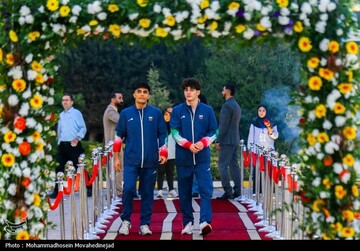 مراسم بدرقه کاروان اعزامی ورزش ایران به ریاض و بحرین