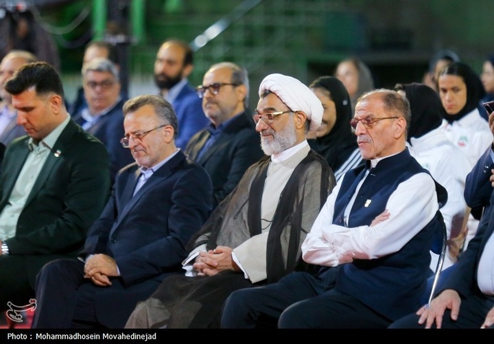 مراسم بدرقه کاروان اعزامی ورزش ایران به ریاض و بحرین