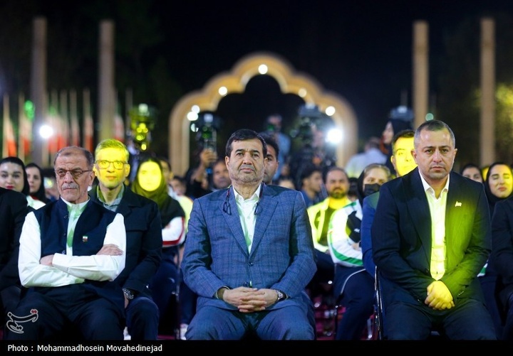 مراسم بدرقه کاروان اعزامی ورزش ایران به ریاض و بحرین