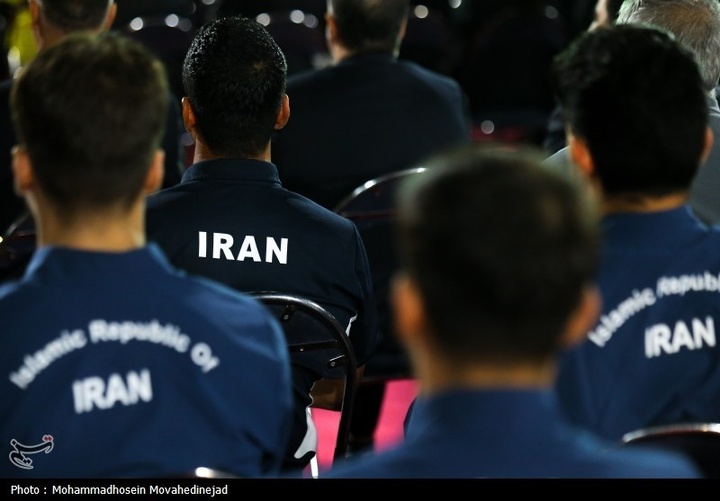 مراسم بدرقه کاروان اعزامی ورزش ایران به ریاض و بحرین