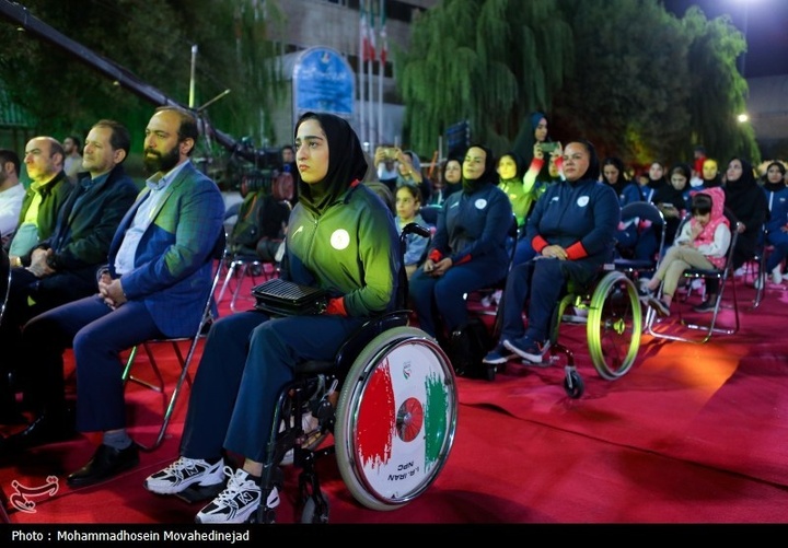 مراسم بدرقه کاروان اعزامی ورزش ایران به ریاض و بحرین