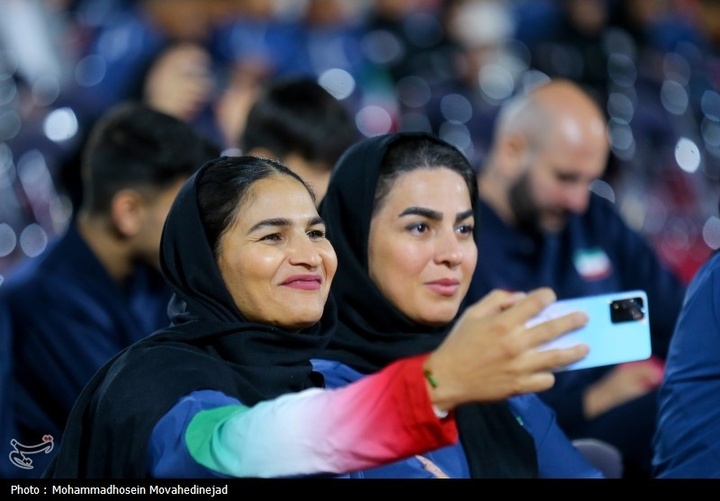 مراسم بدرقه کاروان اعزامی ورزش ایران به ریاض و بحرین