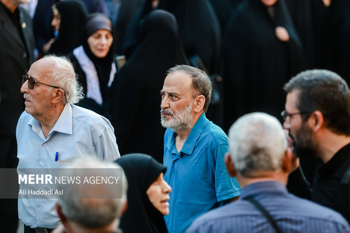 تشییع پیکر «محمد کاسبی»