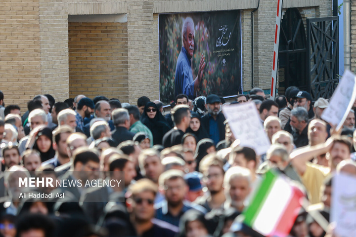 تشییع پیکر «محمد کاسبی»