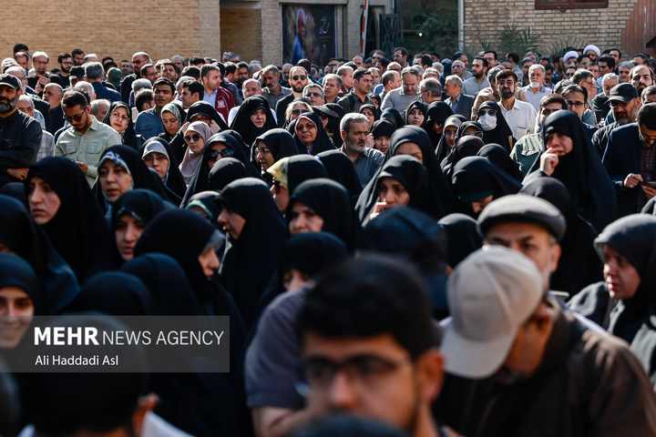 تشییع پیکر «محمد کاسبی»