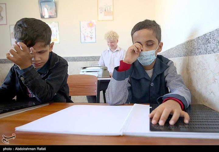 بمناسبت روز جهانی عصای سفید / مدرسه نابینایان موسی ابن جعفرعلیه السلام