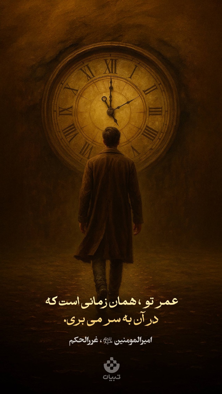 عمر تو، همان زمانی است که در آن به سر می‌بری