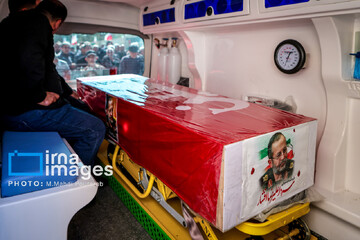 تشییع پیکر سردار «علیرضا افشار»