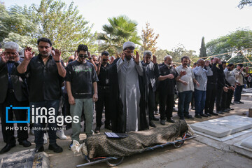 تشییع پیکر «سعید مظفری»