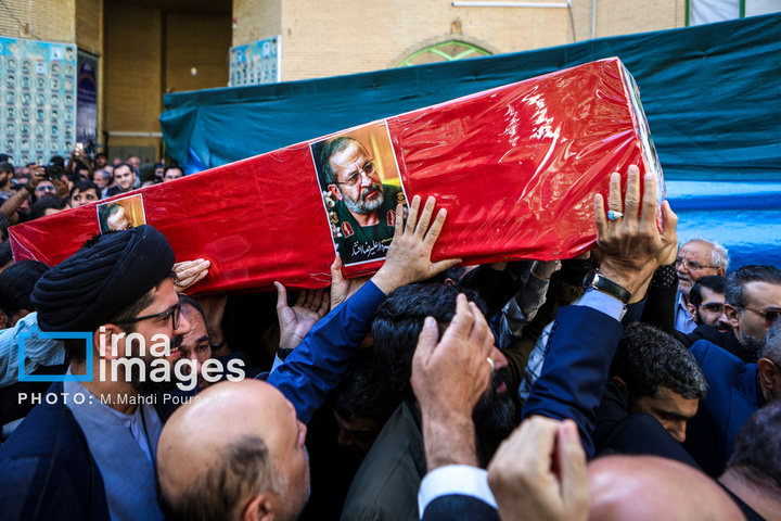 تشییع پیکر سردار «علیرضا افشار»