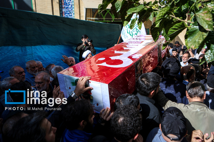 تشییع پیکر سردار «علیرضا افشار»