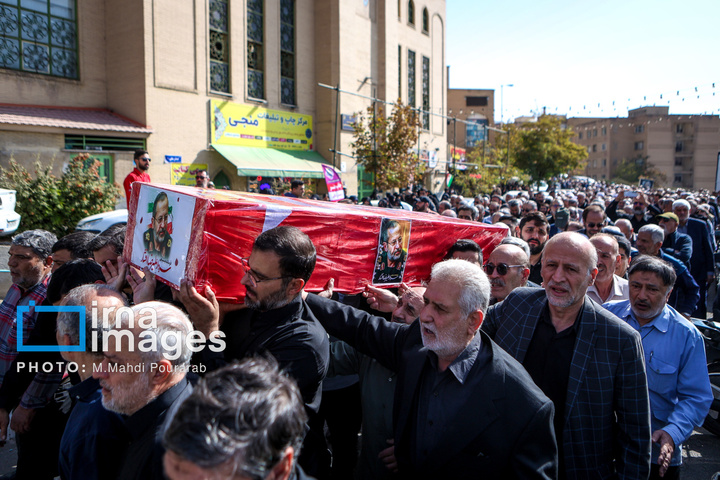 تشییع پیکر سردار «علیرضا افشار»