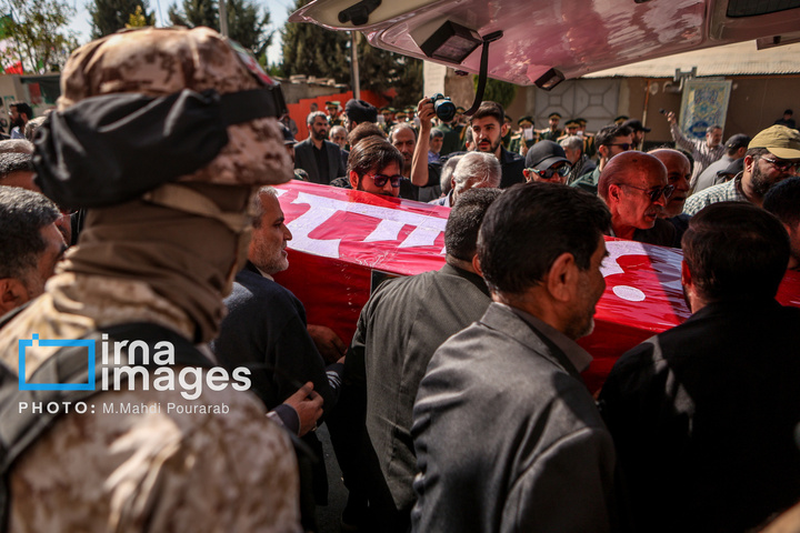 تشییع پیکر سردار «علیرضا افشار»