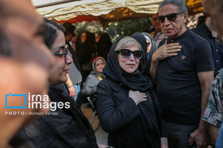 تشییع پیکر «سعید مظفری»