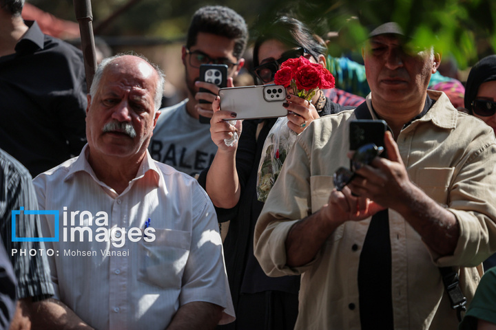 تشییع پیکر «سعید مظفری»