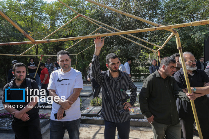 تشییع پیکر «سعید مظفری»