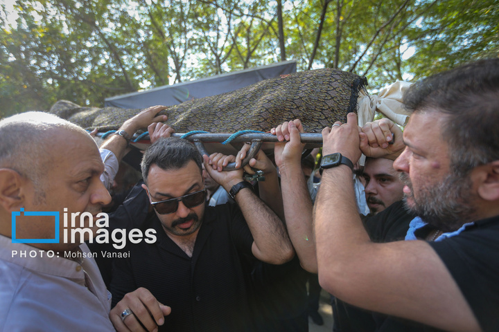 تشییع پیکر «سعید مظفری»