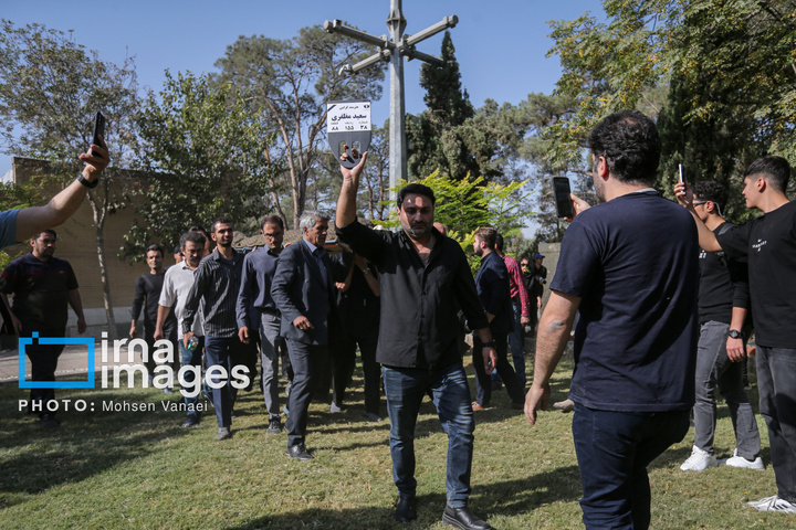 تشییع پیکر «سعید مظفری»