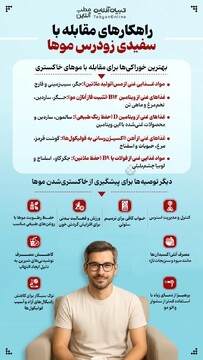 راهکارهای مقابله با سفیدی زودرس موها