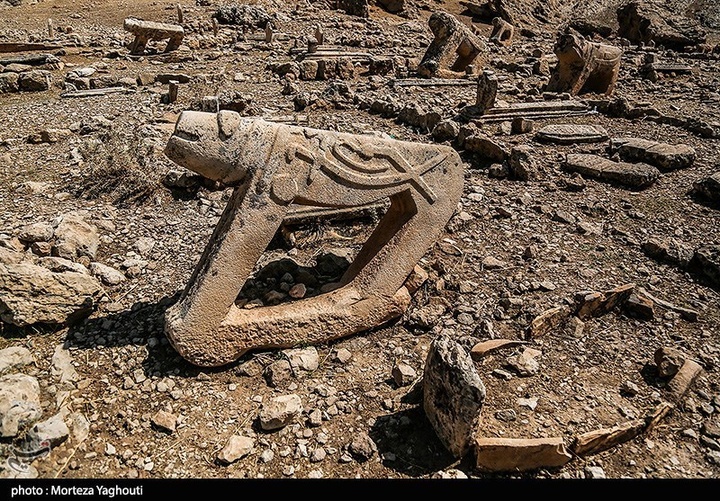 شیرهای سنگی ایذه