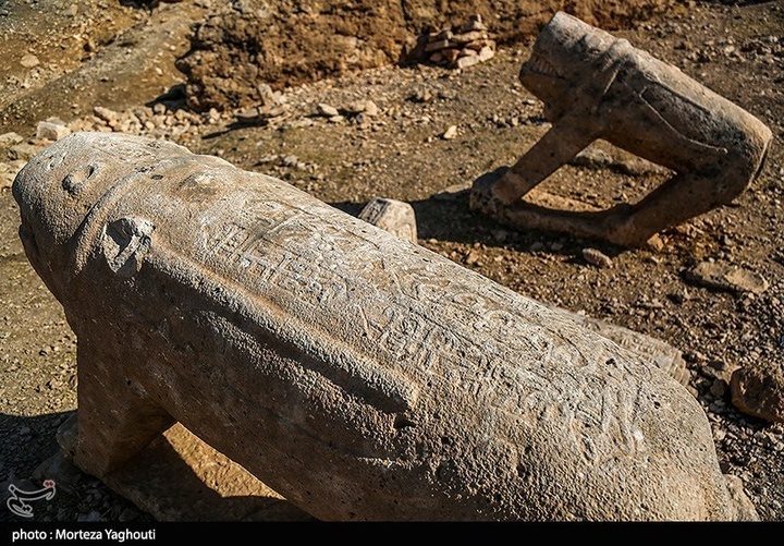 شیرهای سنگی ایذه