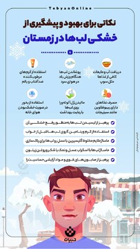 چطور از خشکی لب در زمستان رها شویم؟