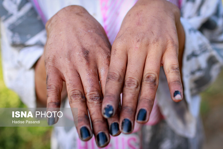 تولید برای محرومیت زدایی؛ باغ گلابی چناران